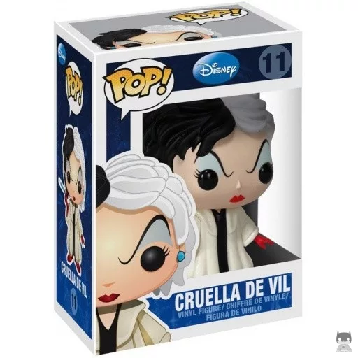 Figurine Funko POP Cruella d'Enfer (Les 101 Dalmatiens)