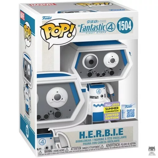 Figurine Funko POP H.E.R.B.I.E. (Les 4 Fantastiques : Premiers pas)