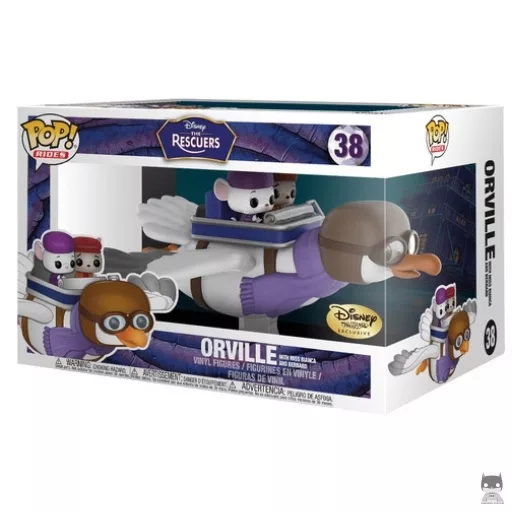 Figurine Funko POP Orville avec Bianca & Bernard (Exclusive)