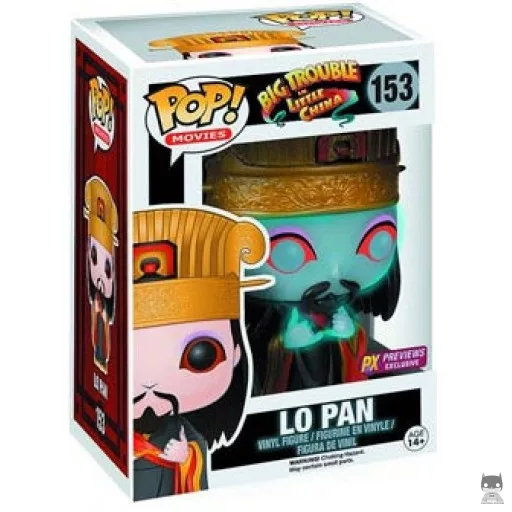 Figurine Funko POP Lo Pan (Fantôme) (Les Aventures de Jack Burton dans les griffes du Mandarin)