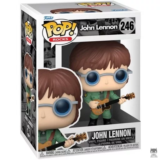 Figurine Funko POP John Lennon avec Veste Militaire (Les Beatles)