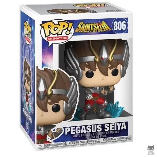 Figurine Funko POP Seiya de Pégase (Les Chevaliers du Zodiaque)