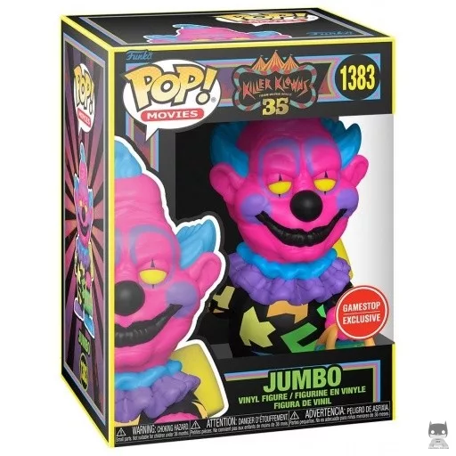 Figurine Funko POP Jumbo (Blacklight) (Les Clowns tueurs venus d'ailleurs)