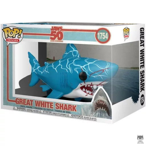 Figurine Funko POP Grand Requin Blanc (SuperSized) (Supersized)