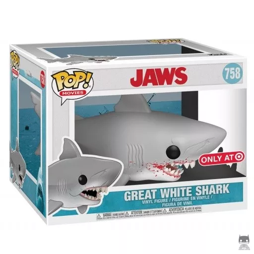 Figurine Funko POP Grand Requin Blanc (Bloody) (Supersized) (Les Dents de la Mer)