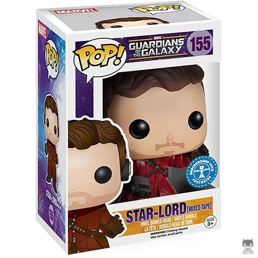 Figurine Funko POP Star-Lord (avec radio-cassette) (Les Gardiens de la Galaxie)