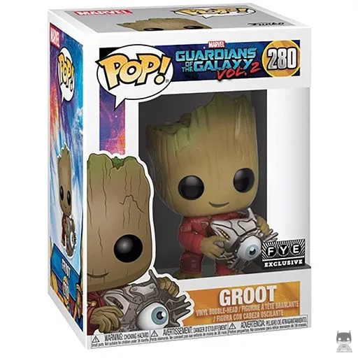 Figurine Funko POP Groot avec cyber-œil (F.Y.E)
