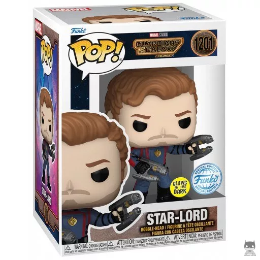 Figurine Funko POP Star-Lord (Glow in the Dark) (Glow in the Dark)