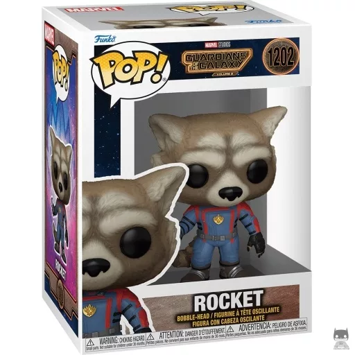 Figurine Funko POP Rocket (Bobble head)