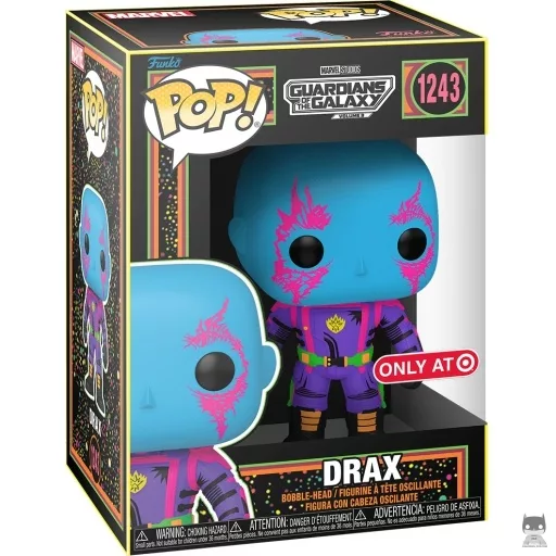 Figurine Funko POP Drax (Blacklight) (Target)