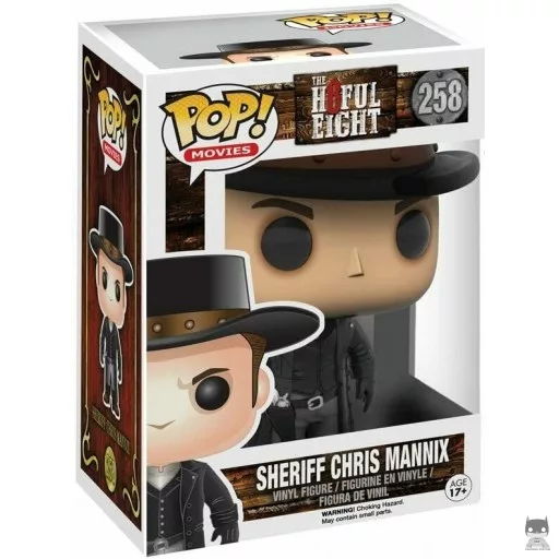 Figurine Funko POP Chris Mannix "Le Shérif" (Les Huit Salopards)