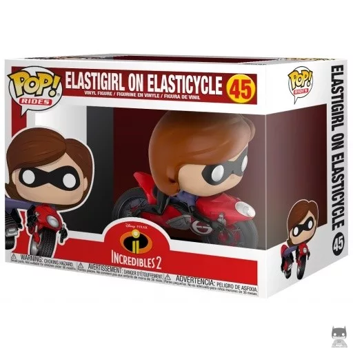 Figurine Funko POP Elastigirl sur Elasticycle (Les Indestructibles 2)