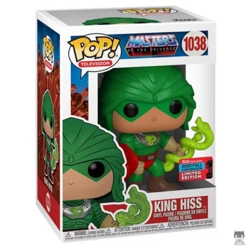 Figurine Funko POP King Hiss (Les Maîtres de l'univers)