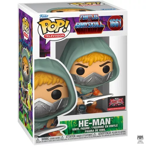 Figurine Funko POP Musclor (Tortues Ninja) (Les Maîtres de l'univers)