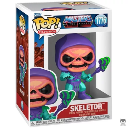 Figurine Funko POP Skeletor (Retro Neon) (Les Maîtres de l'univers)