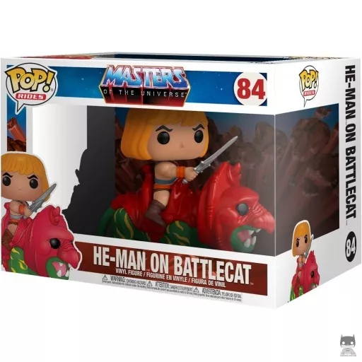 Figurine Funko POP Musclor sur Chat de Combat (Pop! Vinyl)