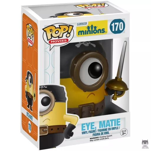 Figurine Funko POP Kevin Eye Matie (Les Minions)