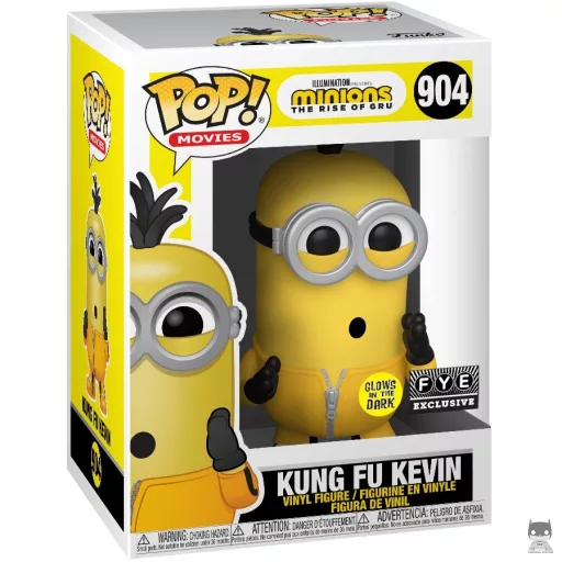 Figurine Funko POP Kevin Kung Fu (Glow in the Dark) (Les Minions 2 : Il était une fois Gru)