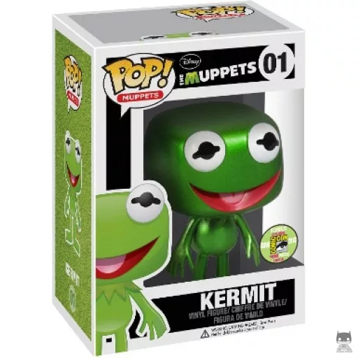 Figurine Funko POP Kermit la Grenouille (Metallic) (Pop! Vinyl)
