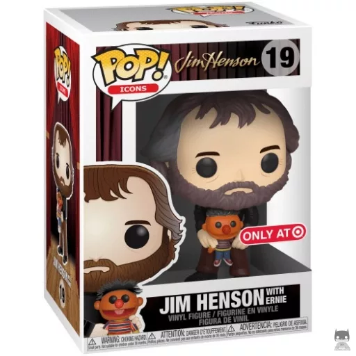 Figurine Funko POP Jim Henson avec Ernie (Exclusive)