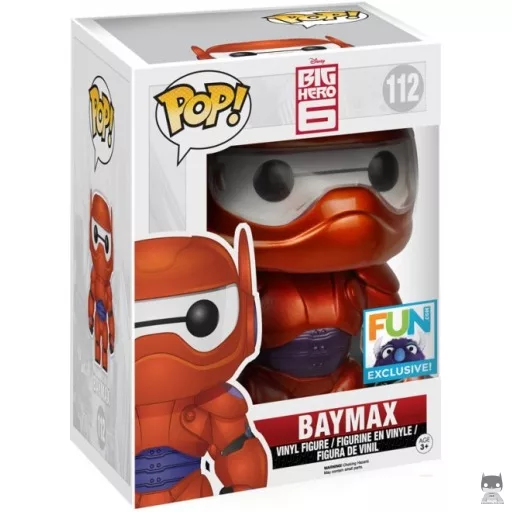 Figurine Funko POP Baymax (Supersized & Metallic) (Les Nouveaux Héros)