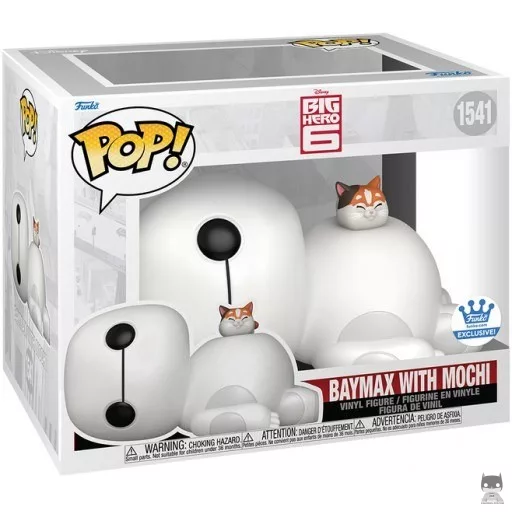 Figurine Funko POP Baymax avec Mochi (SuperSized) (Baymax)