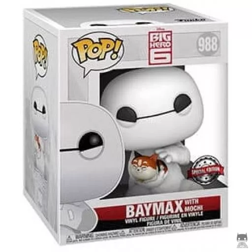 Figurine Funko POP Baymax avec Mochi (Baymax)