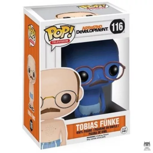 Figurine Funko POP Tobias Funke (Bleu) (Les nouveaux pauvres)