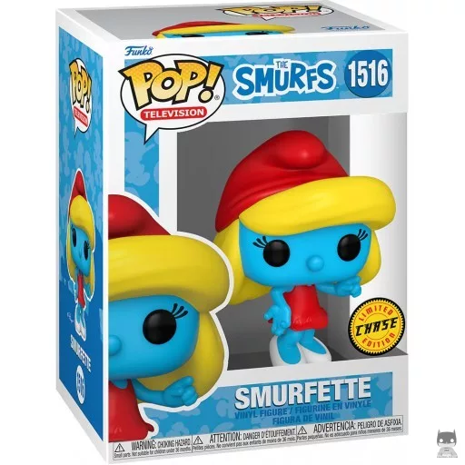Figurine Funko POP La Schtroumpfette (Robe Rouge) (Chase) (Schtroumpfette)