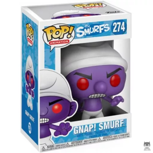 Figurine Funko POP Schtroumpf GNAP! (violet) (Les Schtroumpfs)