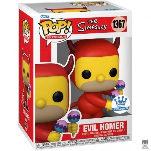 Figurine Funko POP Homer Diable (Homer Simpson)
