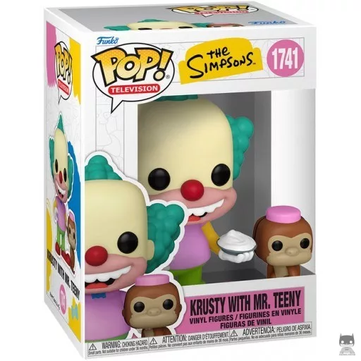 Figurine Funko POP Krusty avec M. Teeny (Les Simpson)