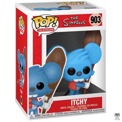 Figurine Funko POP Itchy (Les Simpson)