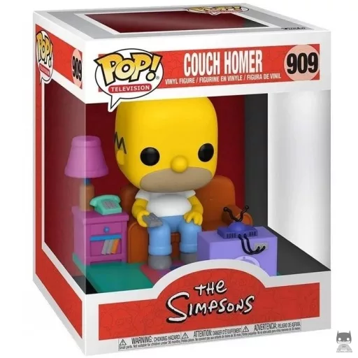 Figurine Funko POP Homer sur le canapé (Les Simpson)
