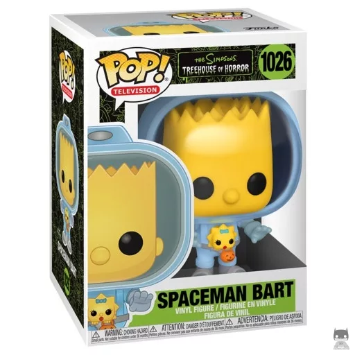 Figurine Funko POP Bart en Astronaute (Les Simpson : Horrow Show)