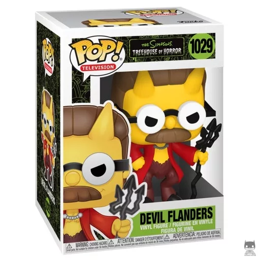 Figurine Funko POP Flanders en Diable (Les Simpson : Horrow Show)