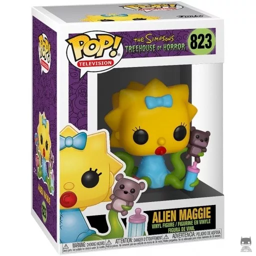 Figurine Funko POP Maggie Alien (Maggie Simpson)