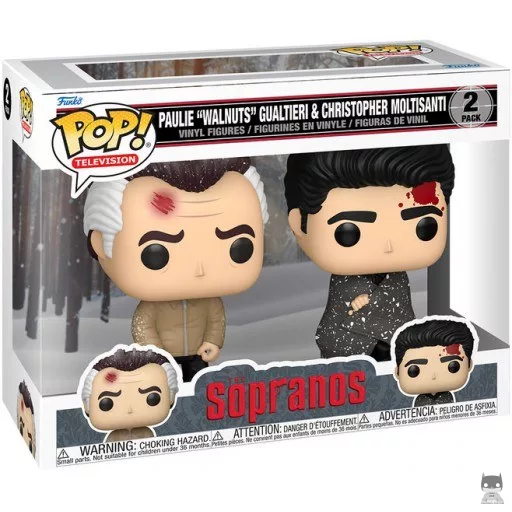 Figurine Funko POP Paulie "Walnuts" Gualtieri & Christopher Moltisanti (Multipack)