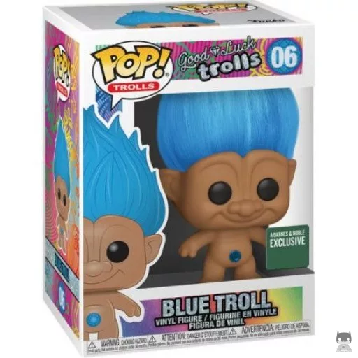 Figurine Funko POP Troll Bleu (Les Trolls)