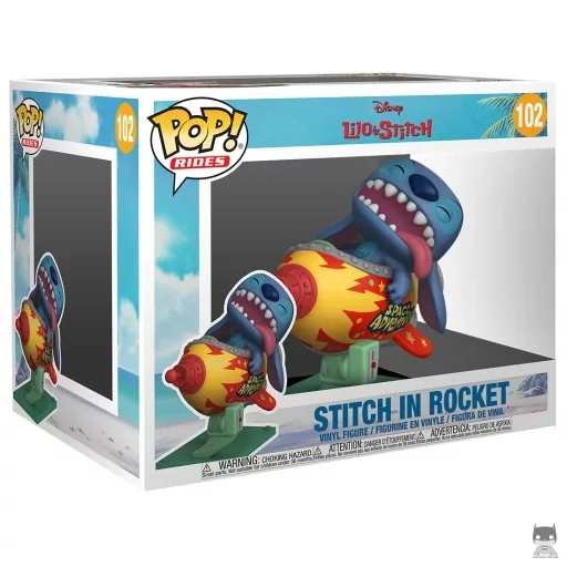Figurine Funko POP Stitch sur une Fusée (Pop! Vinyl)