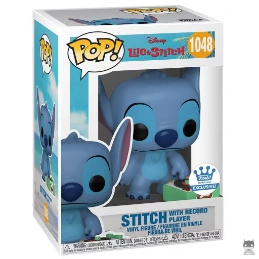 Figurine Funko POP Stitch avec Enregistreur (Chase) (Lilo and Stitch)