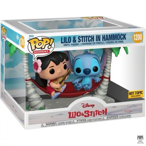 Figurine Funko POP Lilo & Stitch dans le Hamac (Hot Topic)