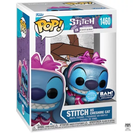 Figurine Funko POP Stitch en Chat du Cheshire (Diamond Glitter) (Glitter)