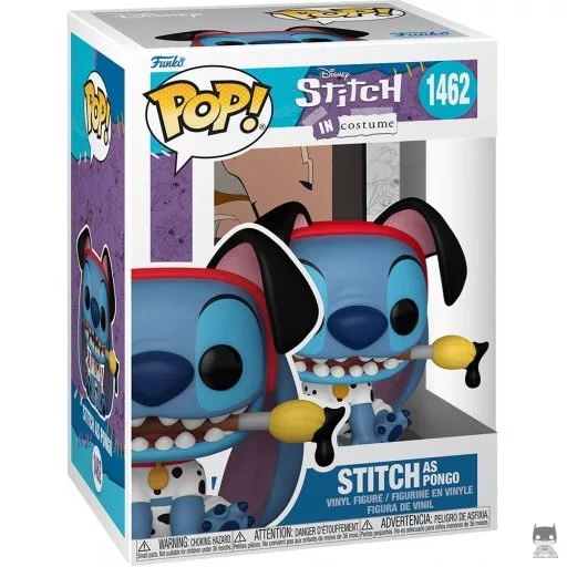 Figurine Funko POP Stitch en Pongo (Lilo and Stitch)