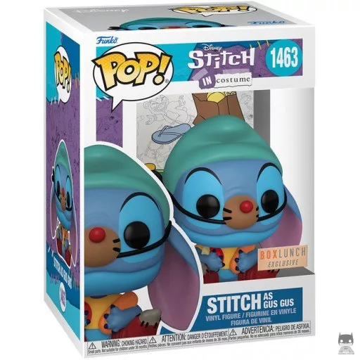 Figurine Funko POP Stitch en Gus Gus (Lilo and Stitch)