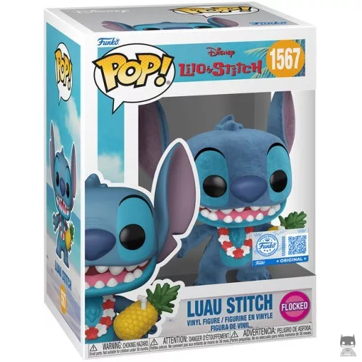 Figurine Funko POP Luau Stitch (Flocked) (Flocked)