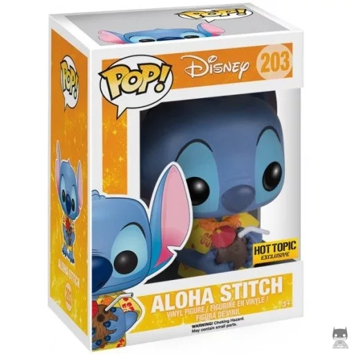 Figurine Funko POP Stitch Aloha (Hot Topic)