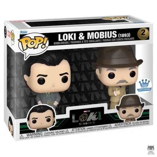 Figurine Funko POP Loki & Mobius (1893) (Loki)