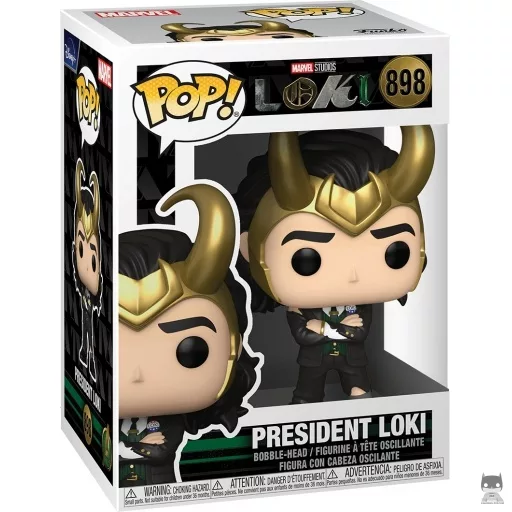 Figurine Funko POP Président Loki (Bobble head)