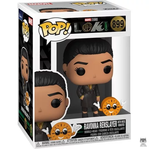 Figurine Funko POP Ravonna Renslayer avec Miss Minutes (Bobble head)